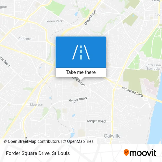 Forder Square Drive map