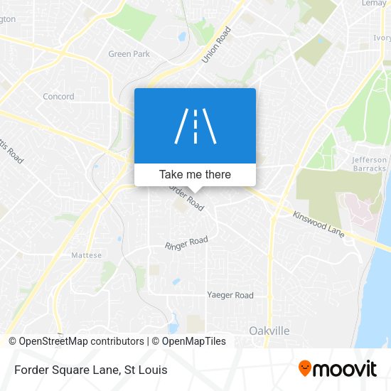 Mapa de Forder Square Lane