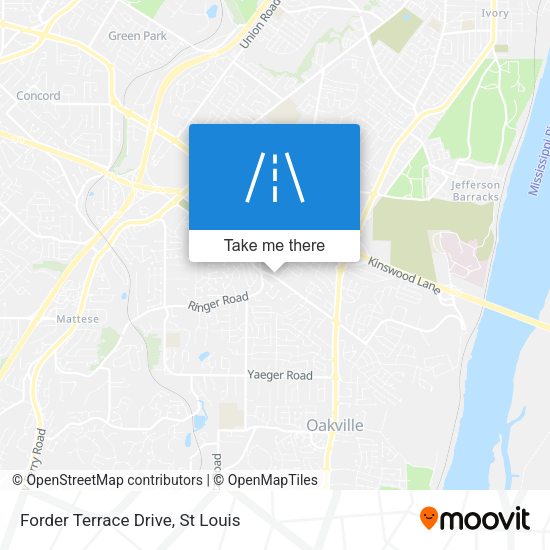 Mapa de Forder Terrace Drive