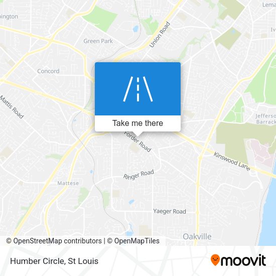 Mapa de Humber Circle