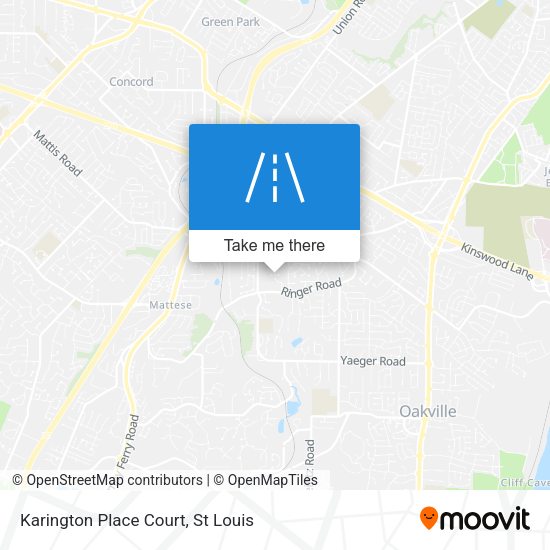 Karington Place Court map
