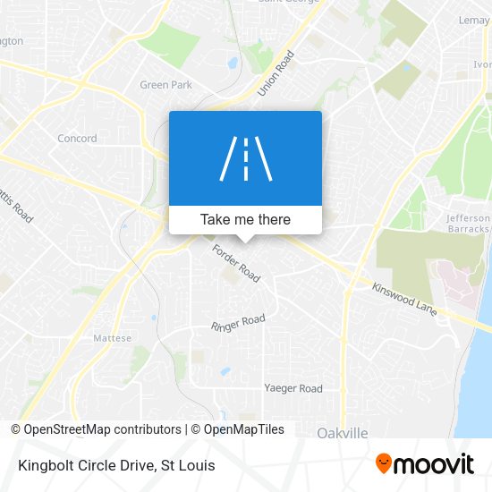 Mapa de Kingbolt Circle Drive