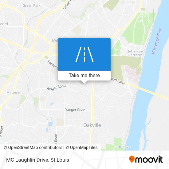 MC Laughlin Drive map