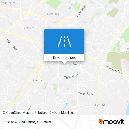 Mapa de Mellowlight Drive