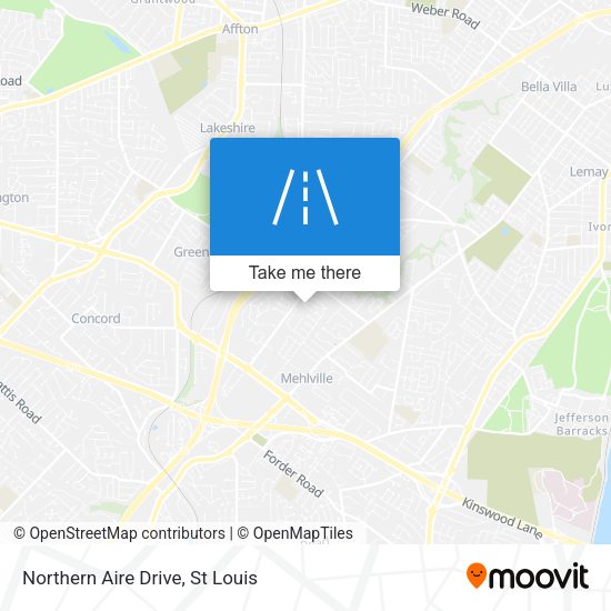Mapa de Northern Aire Drive