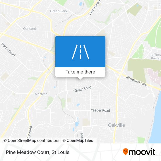 Mapa de Pine Meadow Court