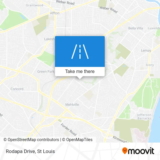 Rodapa Drive map