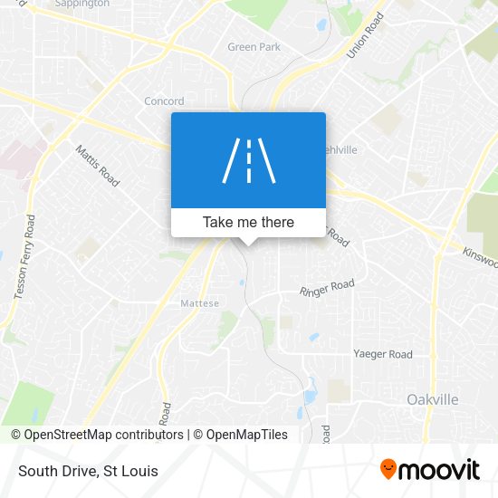 Mapa de South Drive