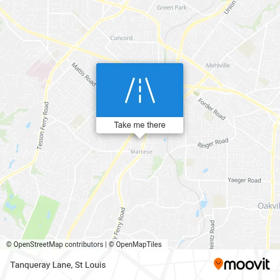 Tanqueray Lane map