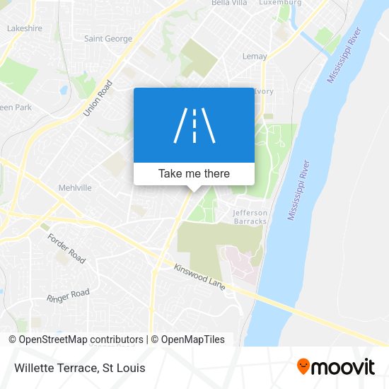 Mapa de Willette Terrace