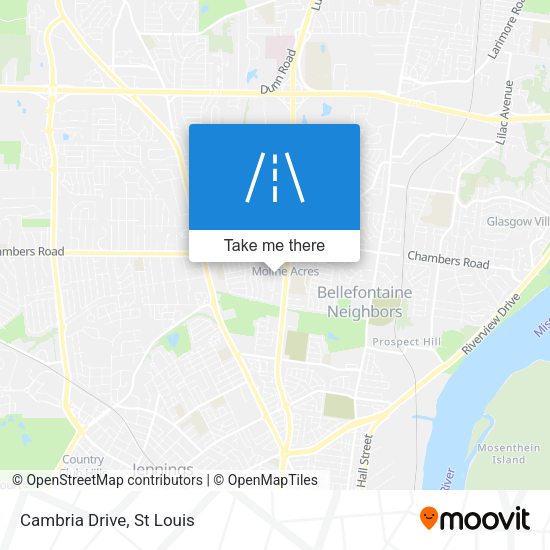 Mapa de Cambria Drive