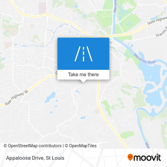 Mapa de Appaloosa Drive