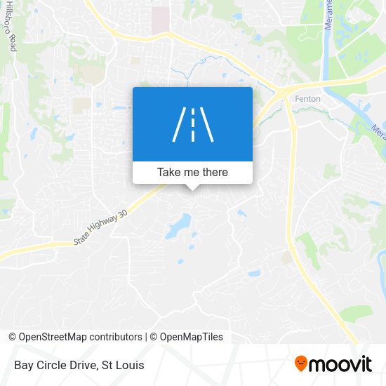 Mapa de Bay Circle Drive
