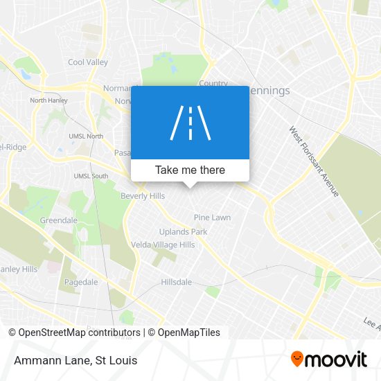 Mapa de Ammann Lane