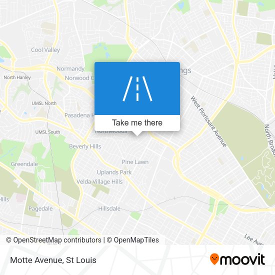 Mapa de Motte Avenue