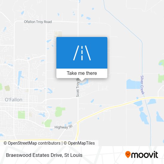 Braeswood Estates Drive map