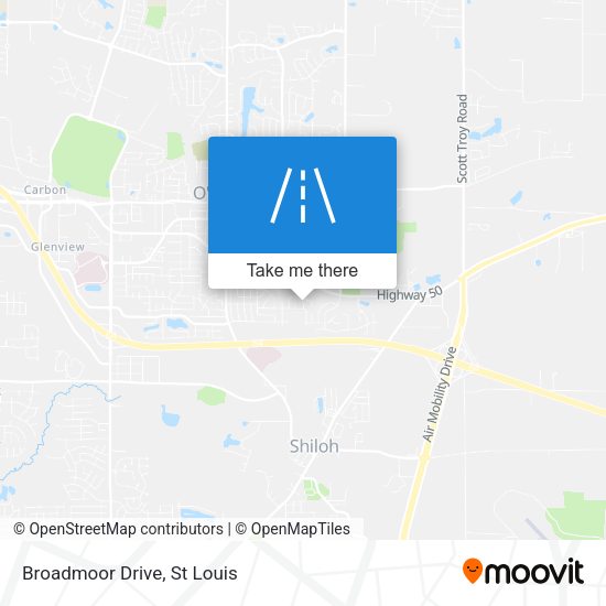 Mapa de Broadmoor Drive