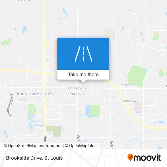 Mapa de Brookside Drive