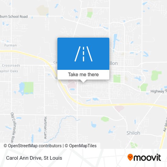 Mapa de Carol Ann Drive
