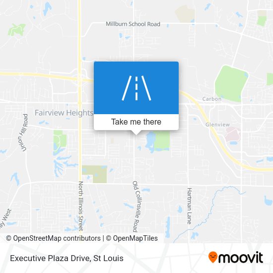 Mapa de Executive Plaza Drive