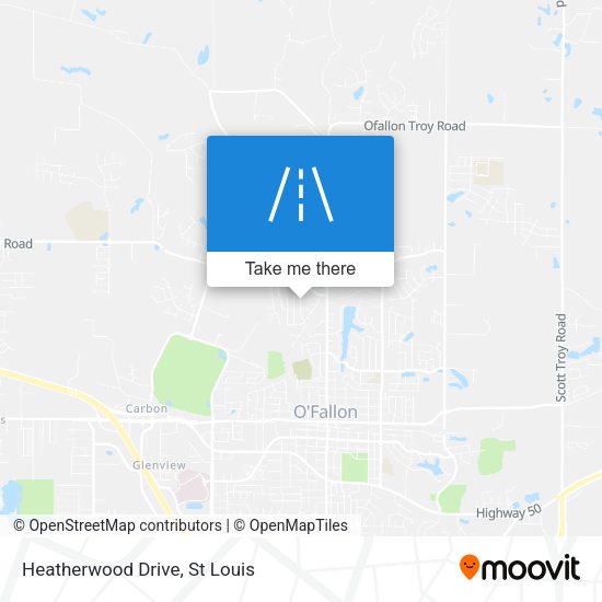 Heatherwood Drive map