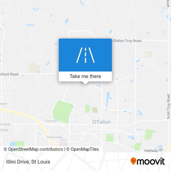 Illini Drive map