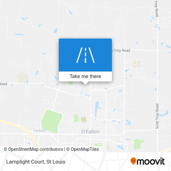 Mapa de Lamplight Court