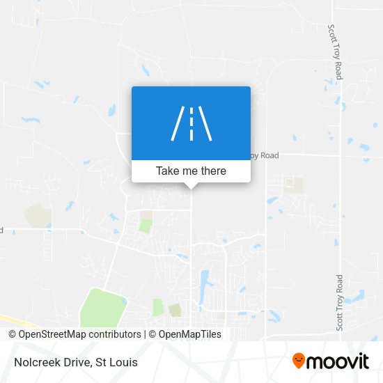 Nolcreek Drive map