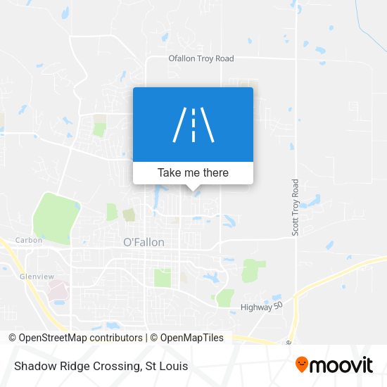 Mapa de Shadow Ridge Crossing
