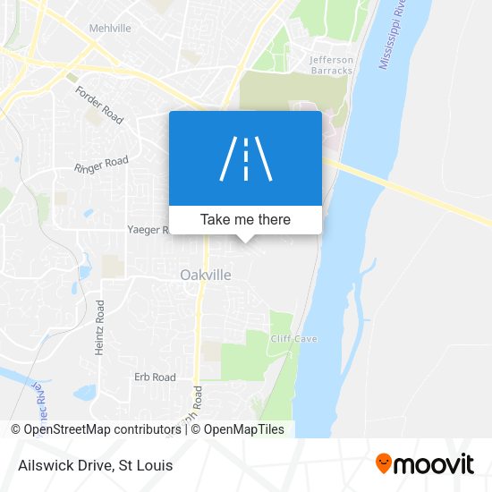 Mapa de Ailswick Drive