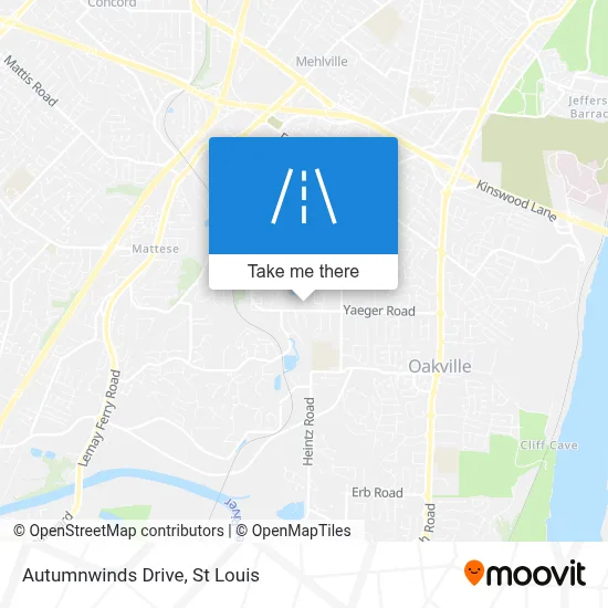 Autumnwinds Drive map