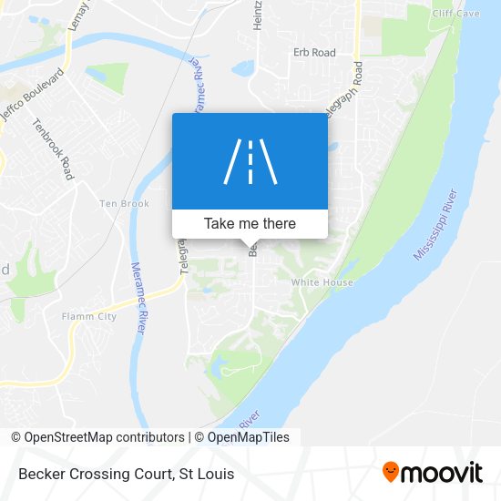 Mapa de Becker Crossing Court