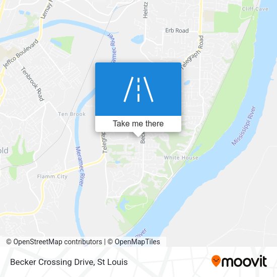 Mapa de Becker Crossing Drive