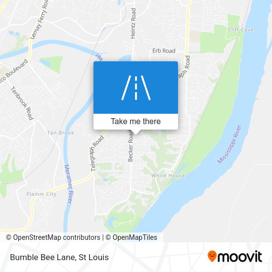 Mapa de Bumble Bee Lane
