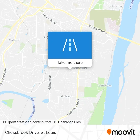 Chessbrook Drive map