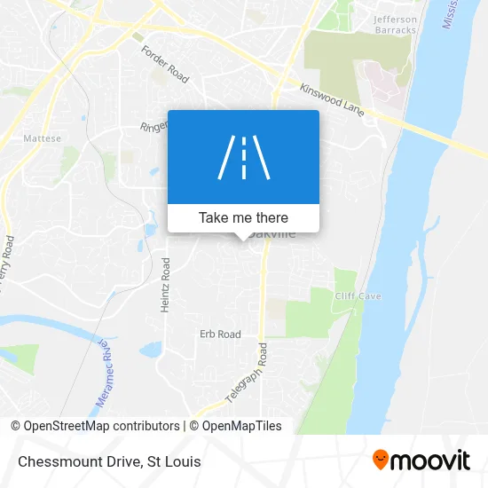 Chessmount Drive map