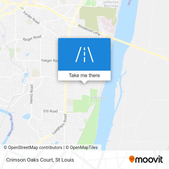 Crimson Oaks Court map