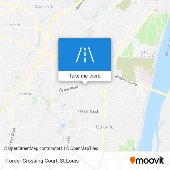 Forder Crossing Court map