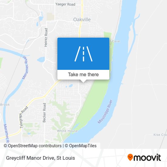 Greycliff Manor Drive map