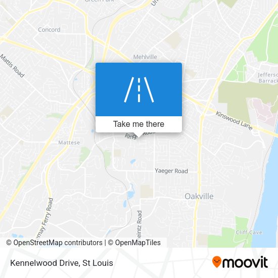 Mapa de Kennelwood Drive