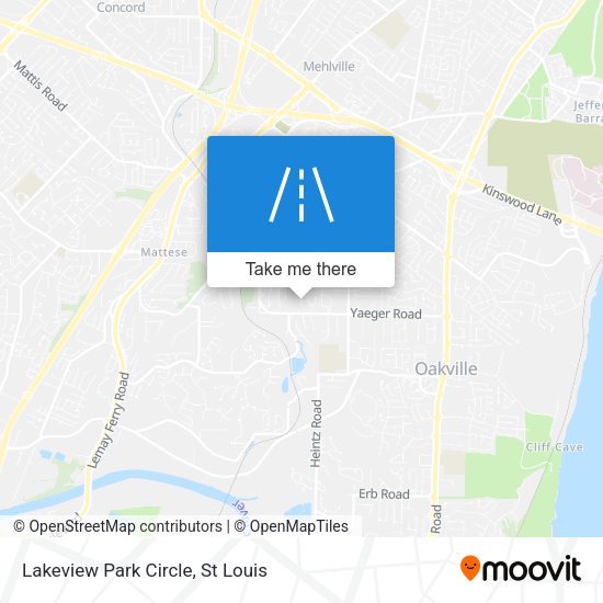 Mapa de Lakeview Park Circle