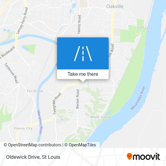 Mapa de Oldewick Drive