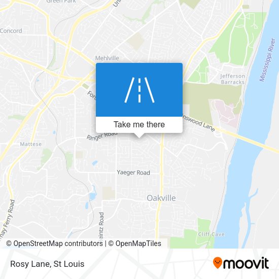 Mapa de Rosy Lane