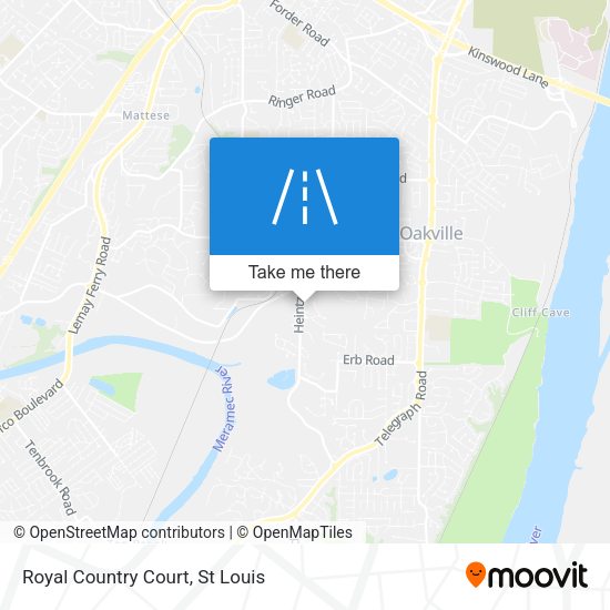 Royal Country Court map