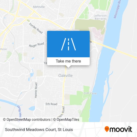 Southwind Meadows Court map