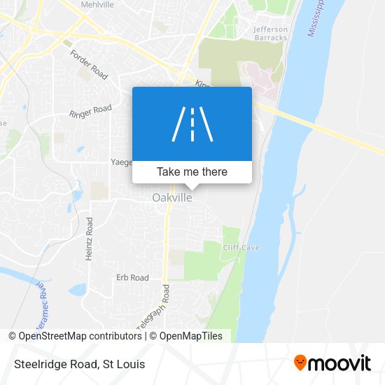 Mapa de Steelridge Road