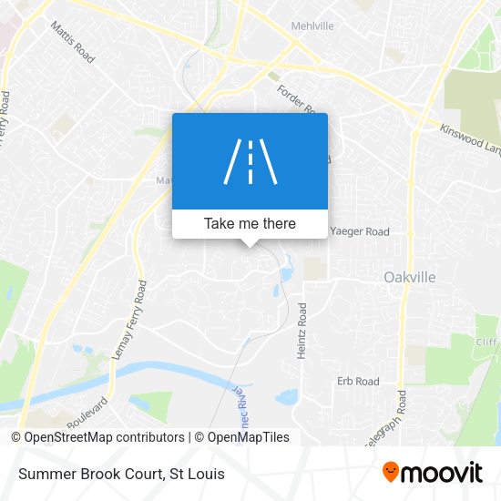 Summer Brook Court map