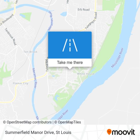 Summerfield Manor Drive map