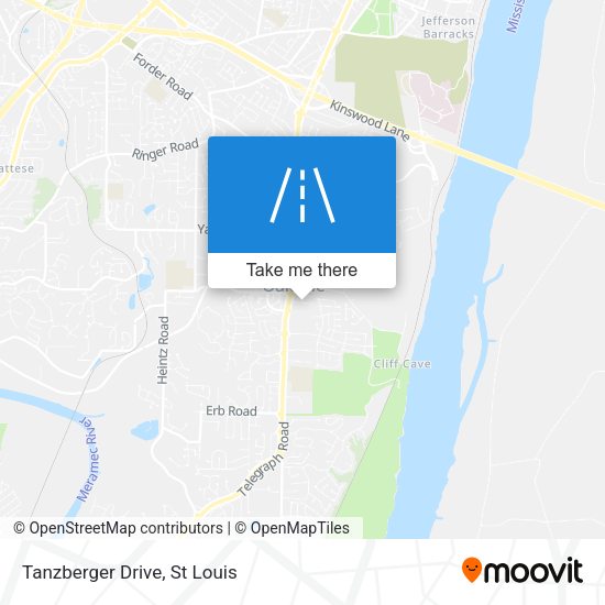 Mapa de Tanzberger Drive