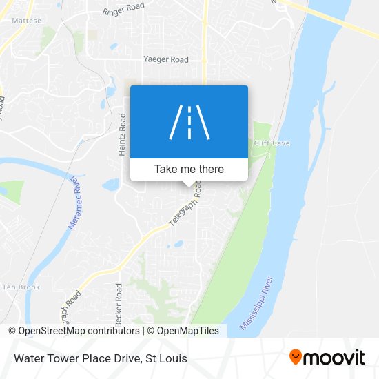 Water Tower Place Drive map